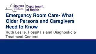 Essential Guide to Emergency Room Care for Older Persons and Caregivers