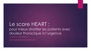 Heart Score for Improved Risk Stratification in Patients with Chest Pain