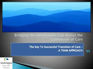 Bridging the Information Gap Across the Care Continuum: A Team Approach