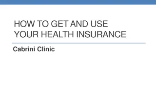 Understanding and Utilizing Your Health Insurance at Cabrini Clinic