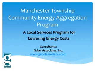 Manchester Township Community Energy Aggregation Program Overview