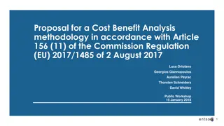 Cost-Benefit Analysis Methodology as per EU Regulation 2017/1485