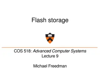 Flash Storage Optimization Techniques in Advanced Computer Systems