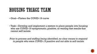 COVID-19 Housing Triage Team for Placement of Symptomatic Individuals