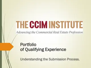 Guidelines for Becoming a CCIM Designee