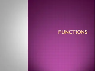 Functions in Programming