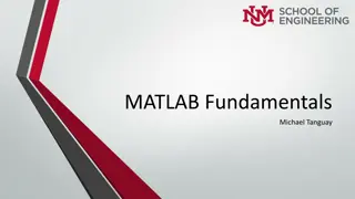 Master MATLAB Fundamentals with Michael Tanguay