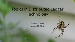 Distributed Ledger Technology Concepts