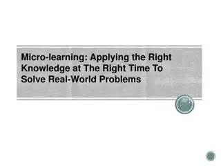 Exploring the World of Micro-Learning: Benefits, Opportunities, and Best Practices