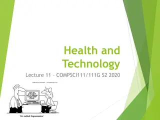 Impact of Technology on Health - Lecture Insights