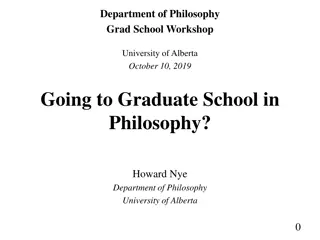 Opportunities and Career Paths with a Graduate Degree in Philosophy