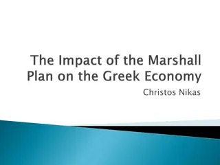 Analysis of the Marshall Plan's Impact on Greece's Economic Reconstruction