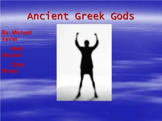 Ancient Greek Gods and Goddesses