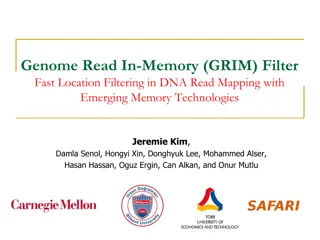 Enhancing DNA Read Mapping Efficiency with GRIM Filter & PIM Technology