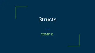 Structs in C++ Programming