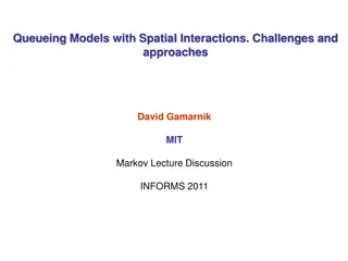 Spatial Interactions in Queueing Models: Challenges and Approaches