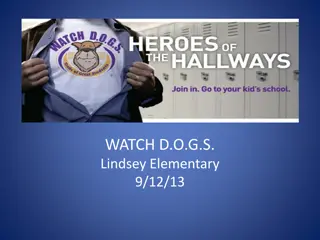 WATCH D.O.G.S. Program at Lindsey Elementary - Volunteer Information