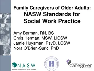 Empowering Family Caregivers: NASW Standards in Social Work Practice