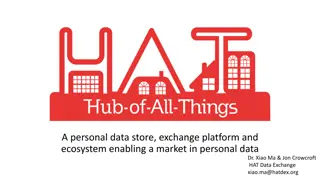 Empowering Individuals with Control of Personal Data through HAT Data Exchange