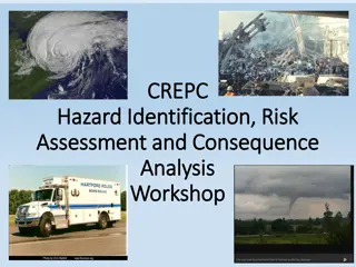 Hazard Identification and Risk Assessment Workshop Overview