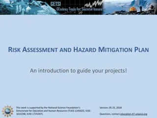 Risk Assessment and Hazard Mitigation Overview