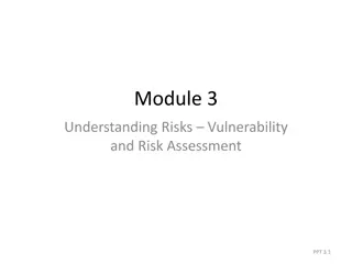 Risks and Vulnerability in Risk Assessment