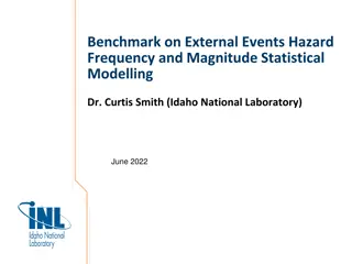 Statistical Modelling of Hazard Frequency and Magnitude in External Events