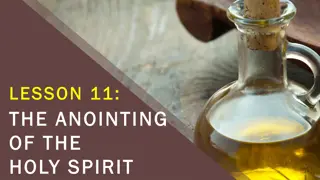 Unveiling the Power of the Holy Spirit's Anointing