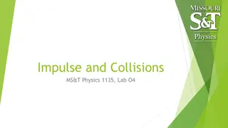 Physics Lab Experiment on Impulse and Collisions