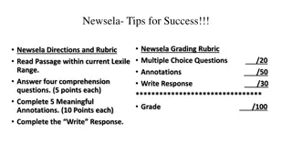 Mastering Newsela: Tips for Success in Reading and Grading Rubric