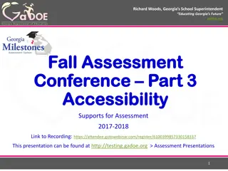 Enhancing Accessibility in Education: Strategies and Support Systems