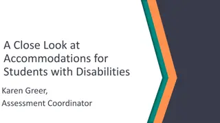 Accommodations for Students with Disabilities: A Comprehensive Overview