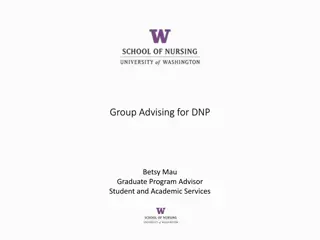 DNP Program Advising for Autumn Quarter Requirements