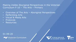 Aboriginal Perspectives in Victorian Curriculum: Arts Integration