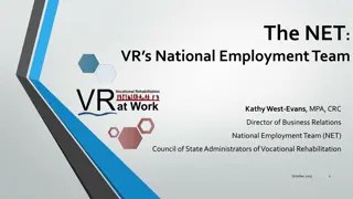 Disability and Vocational Rehabilitation in the U.S.