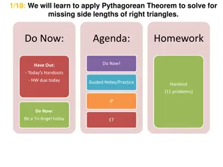 Introduction to Applying Pythagorean Theorem in Right Triangles