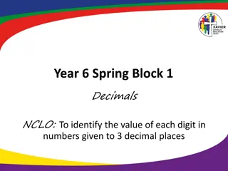 Decimals: Value Identification and Multiplication