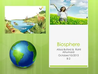 Understanding the Biosphere: Life on Earth