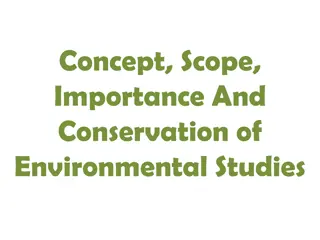 Environmental Studies: Concepts, Scope, Importance, and Conservation