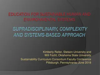 Sustainable Education for Human and Environmental Systems