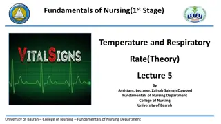 Body Temperature Regulation in Nursing Practice