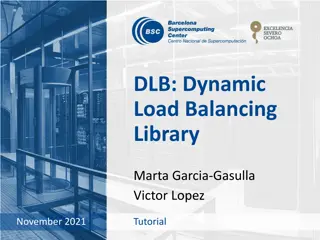 Dynamic Load Balancing Library Overview