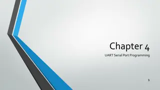 UART Serial Port Programming and Data Transfer