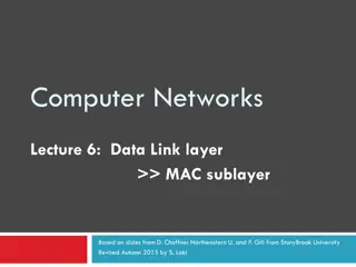 Dynamic Channel Allocation in Computer Networks