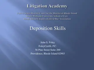 Mastering Deposition Skills: Essential Techniques for Legal Professionals