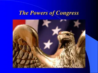 Powers of Congress: Legislative, Implied, and Congressional Powers Explained