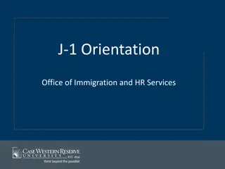 The J-1 Program at Case Western Reserve University: Information and Services