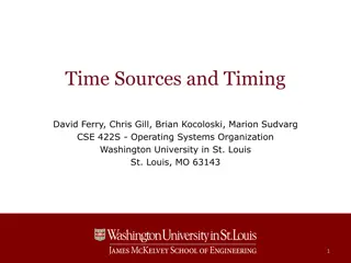 Time Management in Operating Systems