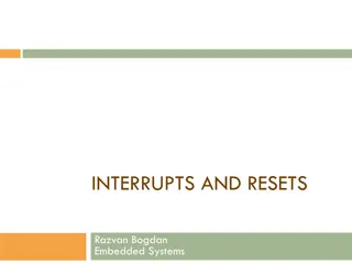 Fundamental Concepts of Interrupts in Embedded Systems