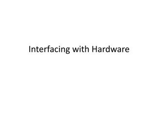 Computer Hardware Interfacing